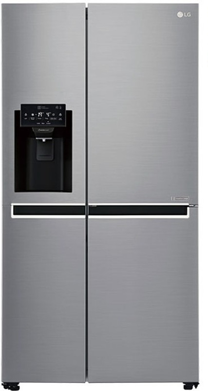 LG 668 L Frost Free Side by Side Refrigerator(Shiny Steel/Platinum Silver/VCM-Platinum Silver, GC-L247SLUV) LG 668 L Frost Free Side by Side Refrigerator(Shiny Steel/Platinum Silver/VCM-Platinum Silver, GC-L247SLUV)