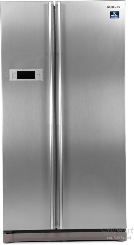 Samsung 600 L Frost Free Side by Side Refrigerator(Platinum Inox, RS21HSTPN1/XT) Samsung 600 L Frost Free Side by Side Refrigerator(Platinum Inox, RS21HSTPN1/XT)