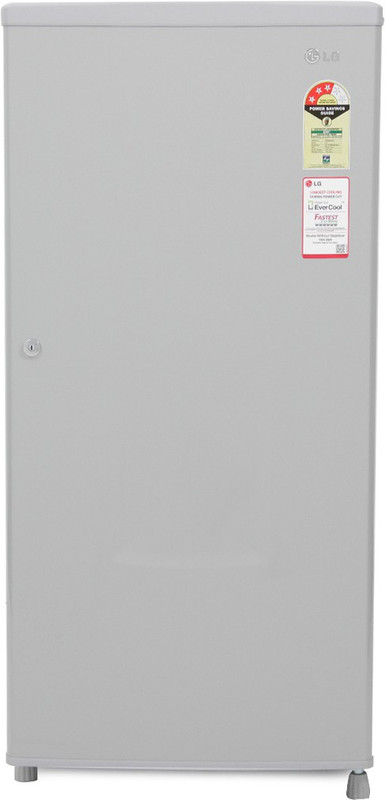 LG 185 L Direct Cool Single Door 3 Star Refrigerator(Ice Grey, GL-B195RIGR) LG 185 L Direct Cool Single Door 3 Star Refrigerator(Ice Grey, GL-B195RIGR)