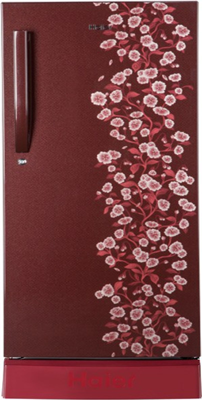 Haier 220 L Direct Cool Single Door 4 Star Refrigerator(Red Daisy, HRD-2204PRD-R/E) Haier 220 L Direct Cool Single Door 4 Star Refrigerator(Red Daisy, HRD-2204PRD-R/E)