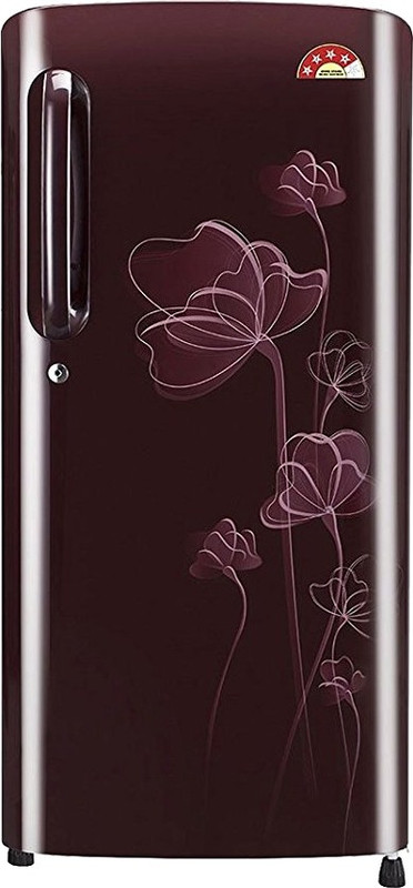 LG 190 L Direct Cool Single Door 2 Star Refrigerator(Scarlet Heart, GL-B201ASHL) LG 190 L Direct Cool Single Door 2 Star Refrigerator(Scarlet Heart, GL-B201ASHL)