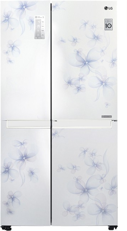 LG 687 L Frost Free Side by Side Refrigerator(Daffodil White, GC-B247SCUV) LG 687 L Frost Free Side by Side Refrigerator(Daffodil White, GC-B247SCUV)