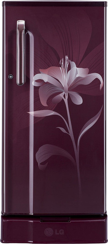 LG 190 L Direct Cool Single Door 3 Star Refrigerator(Scarlet Lily, GL- D205XSLZ) LG 190 L Direct Cool Single Door 3 Star Refrigerator(Scarlet Lily, GL- D205XSLZ)