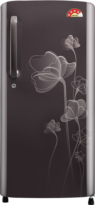 LG 190 L Direct Cool Single Door 2 Star Refrigerator(Graphite Heart, GL-B201AGHP) LG 190 L Direct Cool Single Door 2 Star Refrigerator(Graphite Heart, GL-B201AGHP)