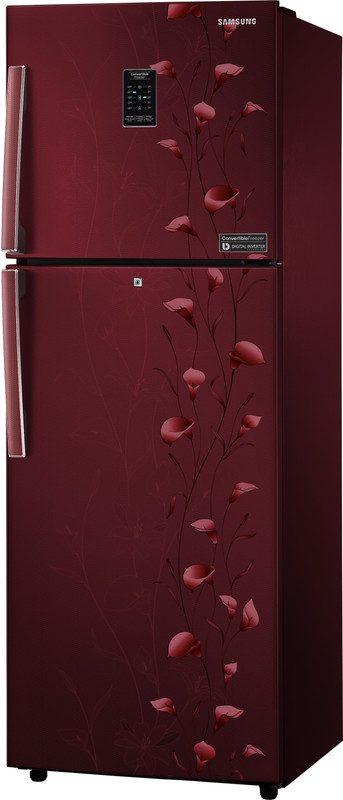 Samsung 253 L Frost Free Double Door 2 Star Refrigerator(Tender Lily Red, RT28K3922RZ) Samsung 253 L Frost Free Double Door 2 Star Refrigerator(Tender Lily Red, RT28K3922RZ)