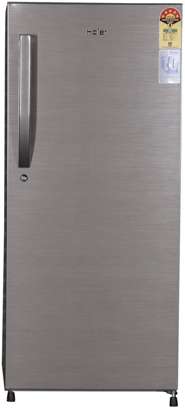 Haier 195 L Direct Cool Single Door 4 Star Refrigerator(brush line silver, HRD-2157BS-R) Haier 195 L Direct Cool Single Door 4 Star Refrigerator(brush line silver, HRD-2157BS-R)