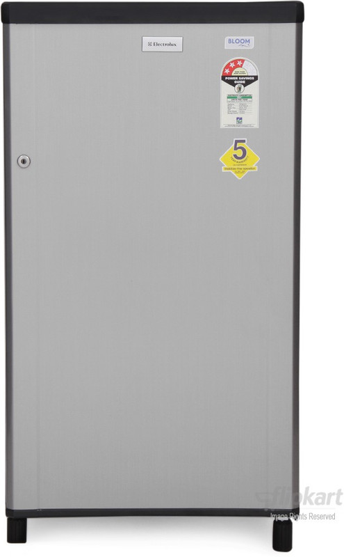 Electrolux 150 L Direct Cool Single Door 1 Star Refrigerator(Silver Hairline/Silver VCM, EB163P/EJ163PT) Electrolux 150 L Direct Cool Single Door 1 Star Refrigerator(Silver Hairline/Silver VCM, EB163P/EJ163PT)