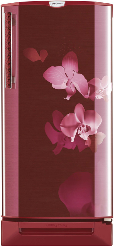 Godrej 190 L Direct Cool Single Door 5 Star Refrigerator with Base Drawer(Orchid Wine, RD EdgePro 190 PDS 5.2)