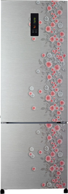 Haier 320 L Frost Free Double Door 3 Star Refrigerator(Silver Liana, HRB-3404PSL-R/E) Haier 320 L Frost Free Double Door 3 Star Refrigerator(Silver Liana, HRB-3404PSL-R/E)