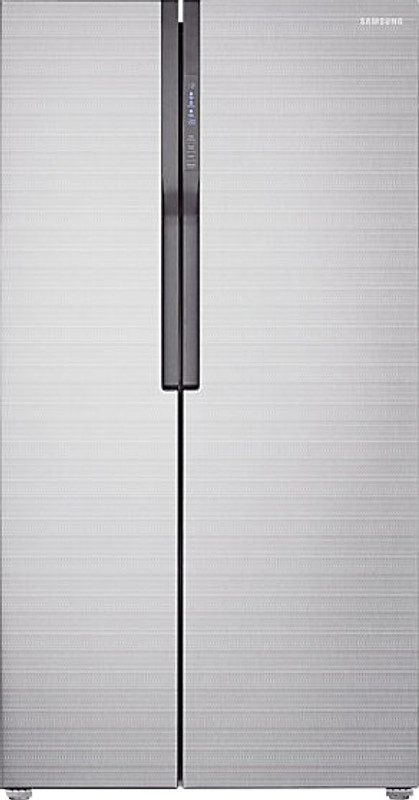 Samsung 591 L Frost Free Side by Side Refrigerator(Fair Isle Silver, RS552NRUA7E) Samsung 591 L Frost Free Side by Side Refrigerator(Fair Isle Silver, RS552NRUA7E)
