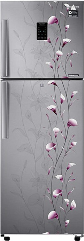 Samsung 318 L Frost Free Double Door 3 Star Refrigerator(Tender Lily Silver, RT34K3983SZ) Samsung 318 L Frost Free Double Door 3 Star Refrigerator(Tender Lily Silver, RT34K3983SZ)