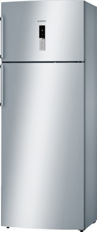Bosch 401 L Frost Free Double Door 2 Star Refrigerator(Silver Inox, KDN46XI30I)