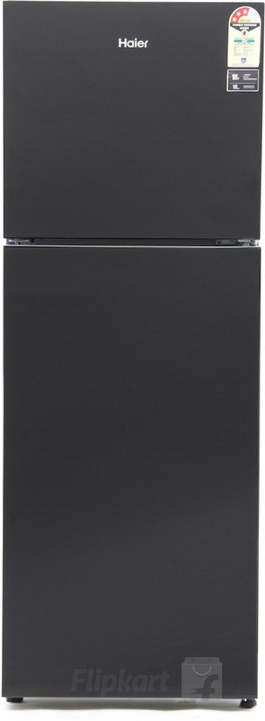 Haier 247 L Frost Free Double Door 3 Star Refrigerator(Black Glass, HRF-2674PKG-R/E) Haier 247 L Frost Free Double Door 3 Star Refrigerator(Black Glass, HRF-2674PKG-R/E)