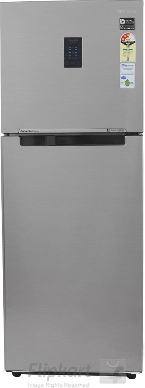 Samsung 321 L Frost Free Double Door 3 Star Refrigerator(Elegant Inox, RT34K3743S8) Samsung 321 L Frost Free Double Door 3 Star Refrigerator(Elegant Inox, RT34K3743S8)
