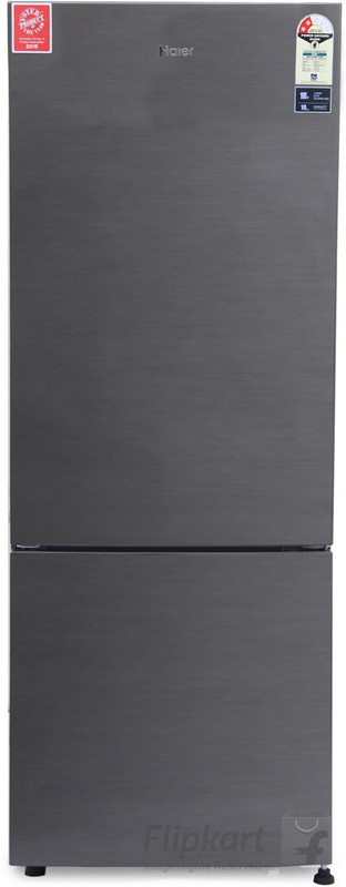 Haier 320 L Frost Free Double Door 2 Star Refrigerator(Brushline Silver, HRB-3403BS-R) Haier 320 L Frost Free Double Door 2 Star Refrigerator(Brushline Silver, HRB-3403BS-R)