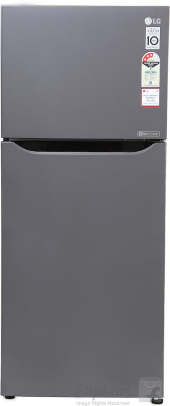 LG 260 L Frost Free Double Door 3 Star Refrigerator(Titanium, GL-Q292STNM)