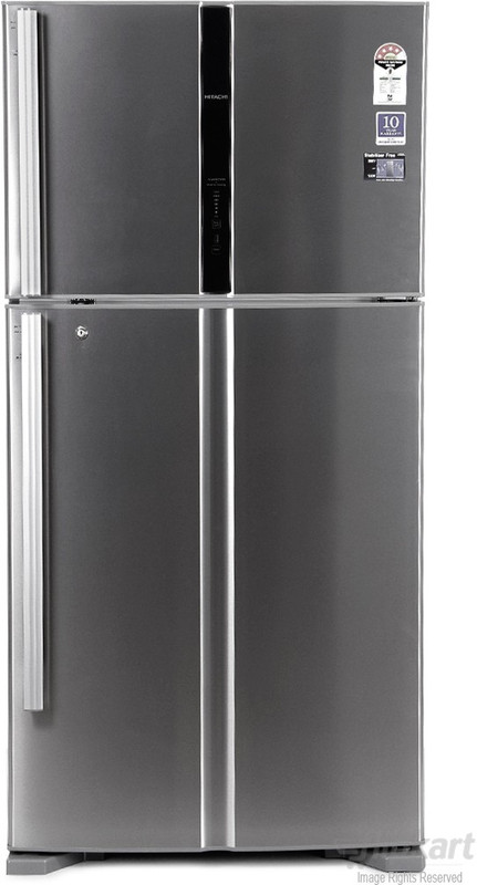 Hitachi 565 L Frost Free Double Door 4 Star Refrigerator(Stainless Steel, R-V610PND3KX) Hitachi 565 L Frost Free Double Door 4 Star Refrigerator(Stainless Steel, R-V610PND3KX)