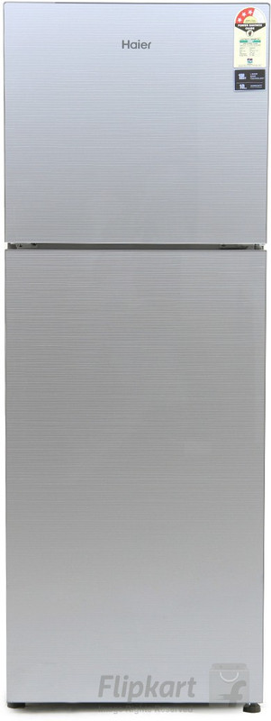 Haier 247 L Frost Free Double Door 3 Star Refrigerator(Silver Glass, HRF-2674PSG-R) Haier 247 L Frost Free Double Door 3 Star Refrigerator(Silver Glass, HRF-2674PSG-R)