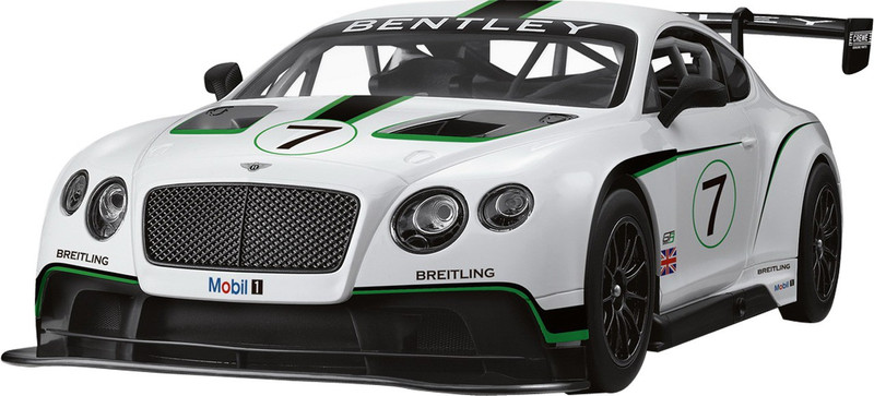 Rastar Playwell Bentley Continental GT3  RC 1:14(White)