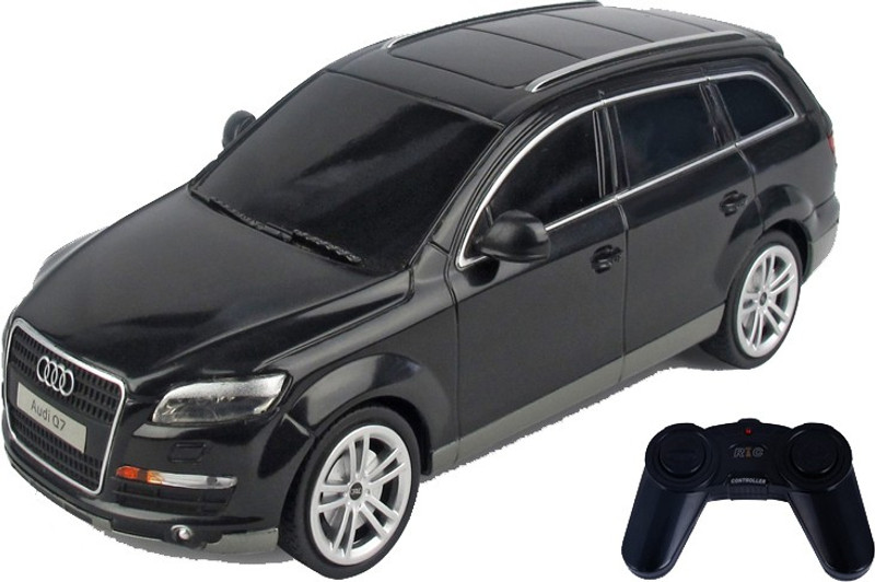 Toyhouse Radio Remote Control 1:24 AUDI Q7 RC Scale Model Car(Black)