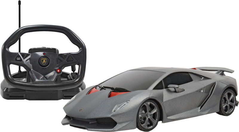 Rastar R/C 1:18 Lamborghini Sesto Elemento with Steering Wheel Controller(Grey)
