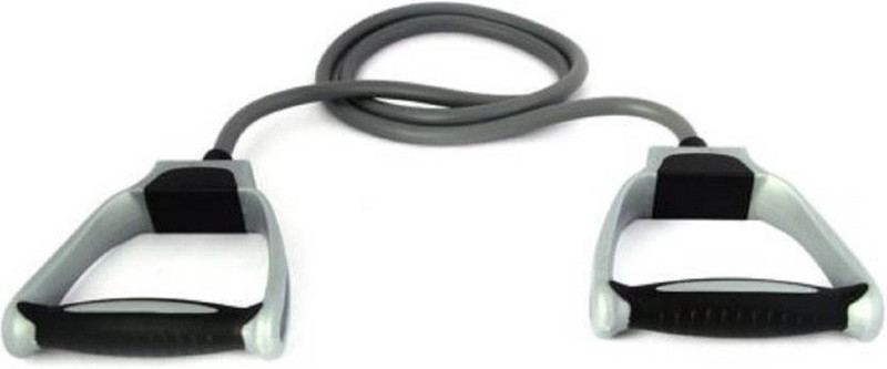 National Sports Superb Single Cord Toning Resistance Tube(Grey) National Sports Superb Single Cord Toning Resistance Tube(Grey)