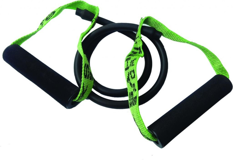Sahni Sports Band Heavy Resistance Tube(Black, Green) Sahni Sports Band Heavy Resistance Tube(Black, Green)