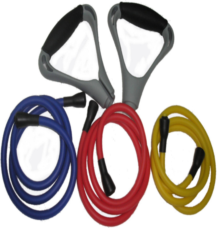 Buy Aerofit Resistance Bands Set Resistance Tube Blue Red Yellow Online at desertcartTunisia
