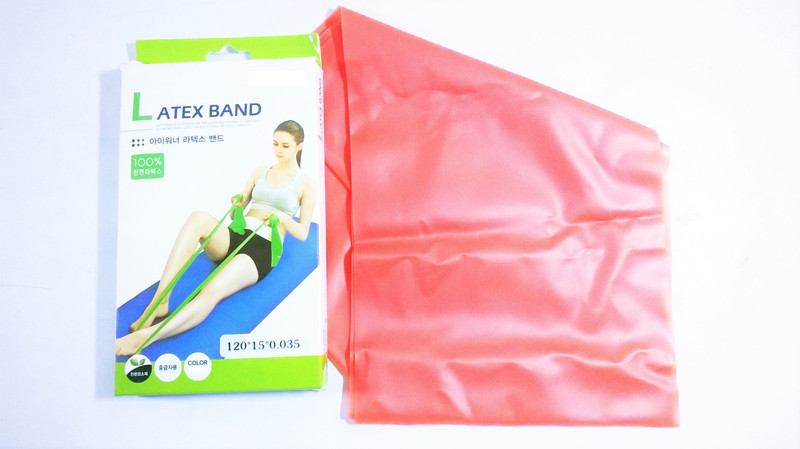 HE Retail Soft Stretch Latex Strap Band Resistance Tube(Red) HE Retail Soft Stretch Latex Strap Band Resistance Tube(Red)