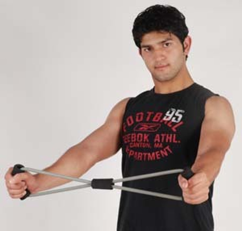 Sunrise Figure of 8 Exercise Tubing 22 inch 0406-021 Resistance Tube(Multicolor) Sunrise Figure of 8 Exercise Tubing 22 inch 0406-021 Resistance Tube(Multicolor)