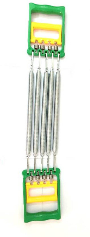 Sterling 3 in 1 Chest Expander and Hand Gripper 5 Springs Muscle Pulling Exerciser Fitness Training Resistance Tube(Multicolor) Sterling 3 in 1 Chest Expander and Hand Gripper 5 Springs Muscle Pulling Exerciser Fitness Training Resistance Tube(Multicolor)