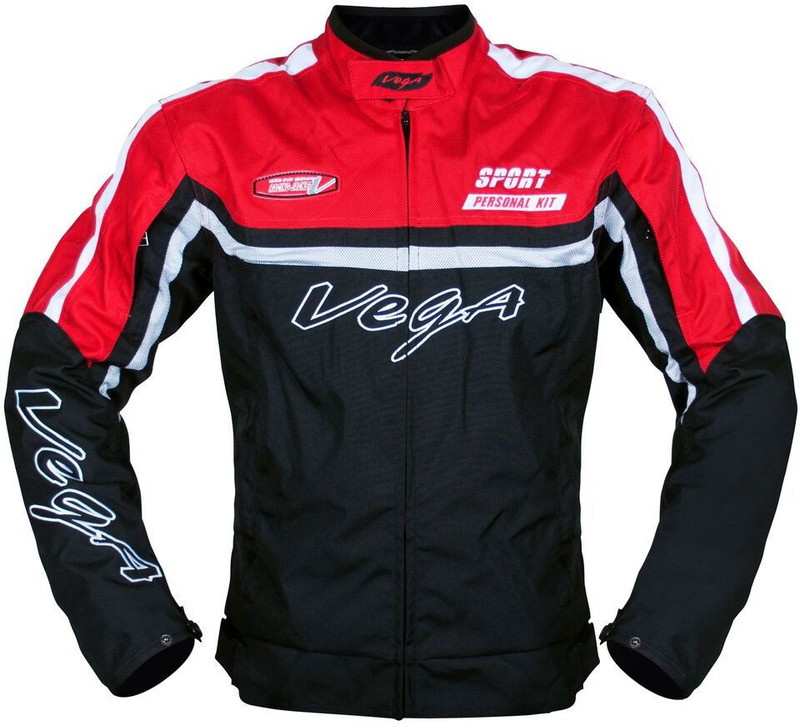 VEGA JK21 Riding Protective Jacket(Red, M) VEGA JK21 Riding Protective Jacket(Red, M)