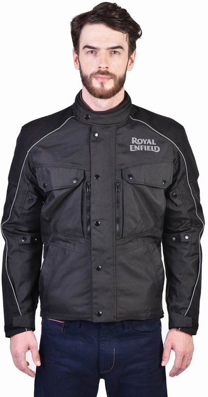 Royal Enfield RRGJKB000015 Riding Protective Jacket(Black, L) Royal Enfield RRGJKB000015 Riding Protective Jacket(Black, L)