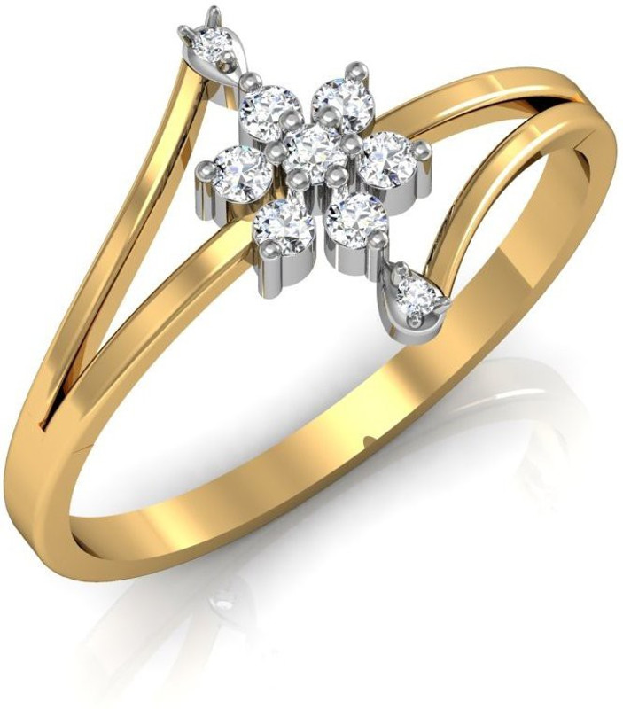 Avsar Tamilnadu 18kt Diamond Yellow Gold ring
