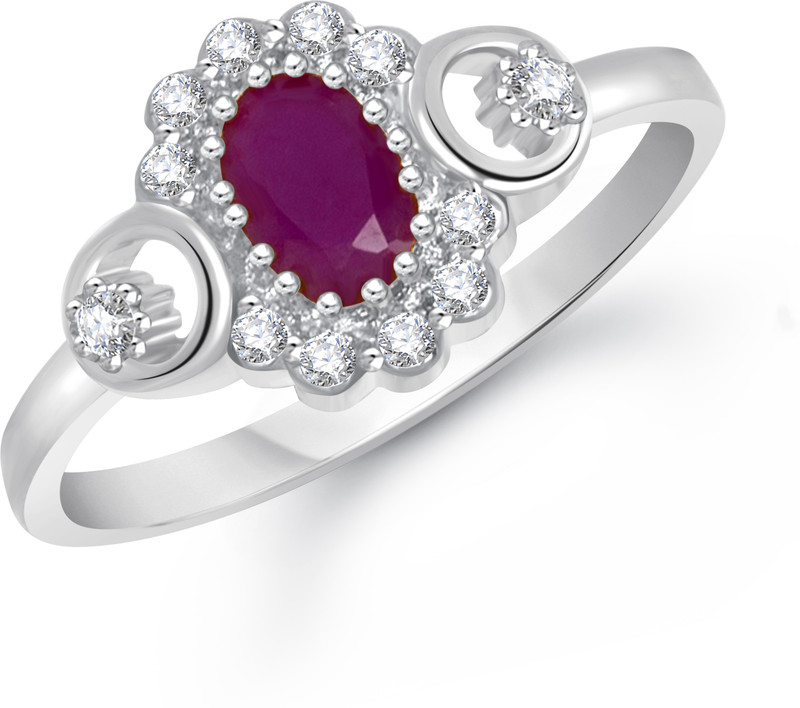 VK Jewels Eye Catchy Alloy Cubic Zirconia Rhodium Plated Ring RS.278 (86.00% Off) - Flipkart