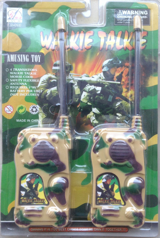New Pinch Army Walkie Talkie Set For Kids