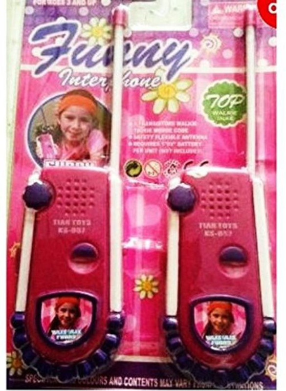 New Pinch Pink Princess Walkie Talkie Set