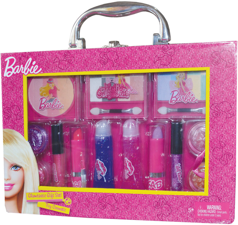 Barbie Make-up Kit - Box Case - Toy Cosmetic