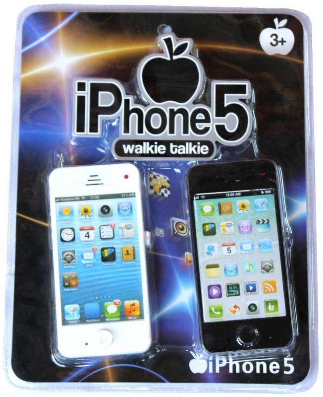 Speoma Black and White Plastic iPhone 5 Walkie Talkie