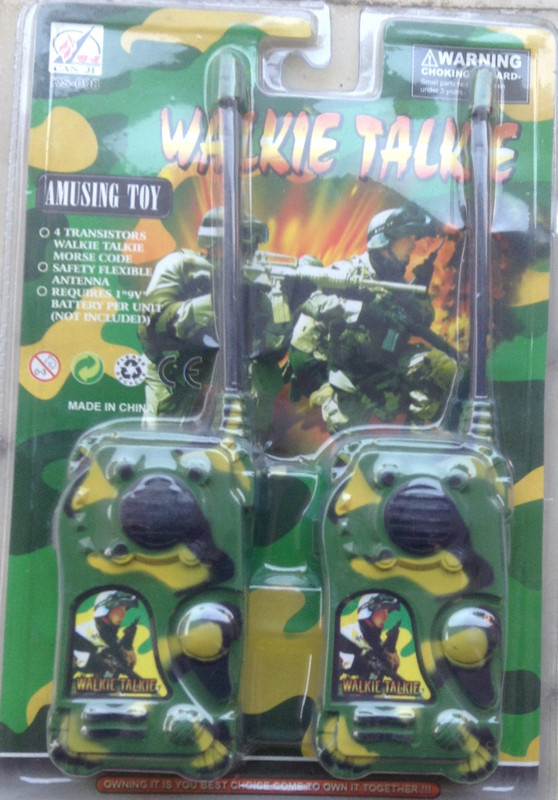 New Pinch Military Walkie Talkie Set For Kids