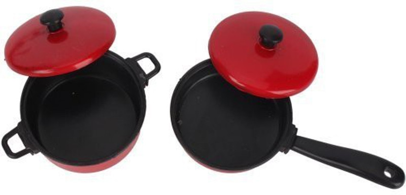 Albert Toys Plastic Kids Play Toys Cookware Kitchenware Set