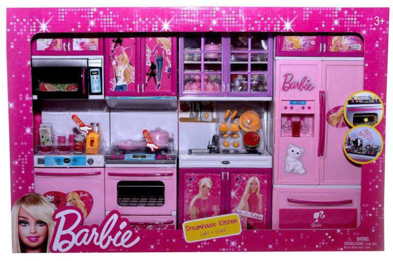 Speoma Barbie Dreamhouse Kitchen Light & Sound