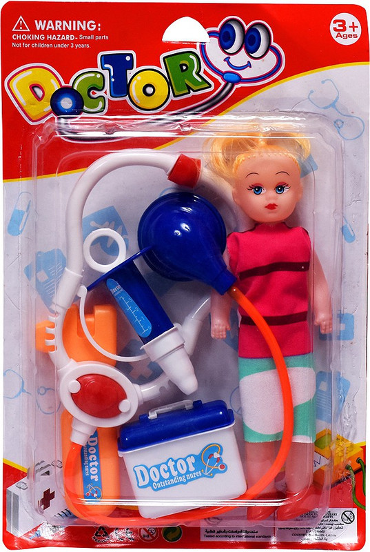 Kanchan Toys Docter Set Doll