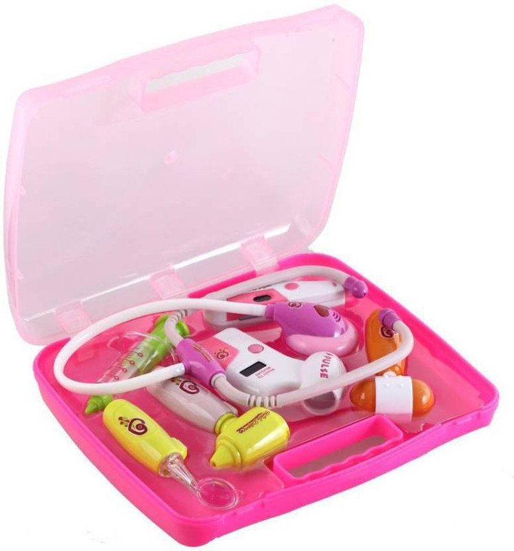 PI World Pink Doctor Set For Girls (Pink)