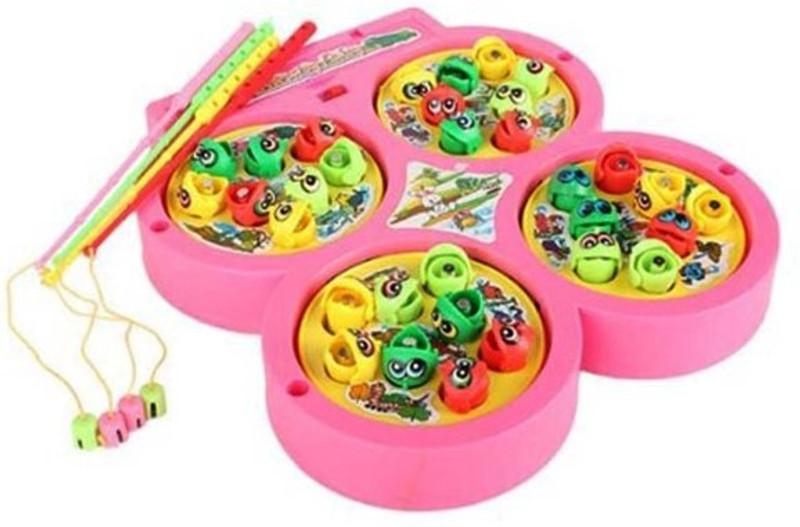 New Pinch Fishing Catching Game With Music Kids Toy( color may vary)