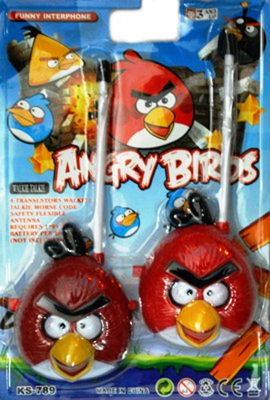 Aryash Highbrow Creation Angry Bird Walkie Talkie