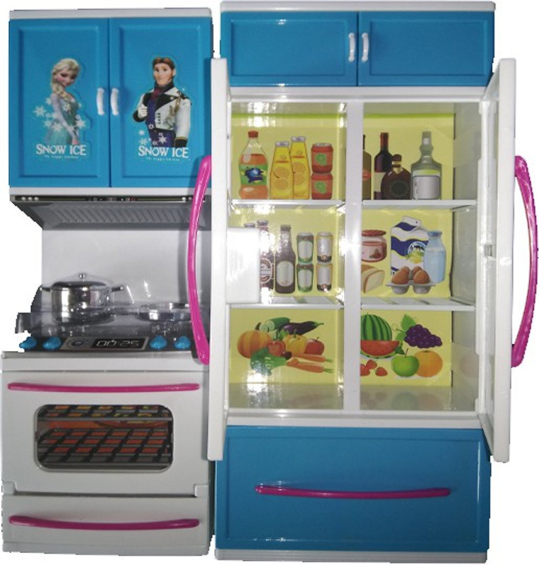 Suvesa BABY N TOYYS Frozen Kitchen Play Set with Cooktop