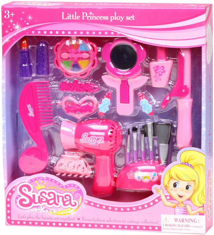 Toy House Susana Little Princess Play Set with Hair Dryer