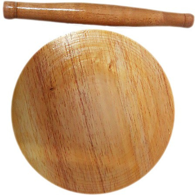 DCS Attractive Wooden Baby Rolling Pin & Board