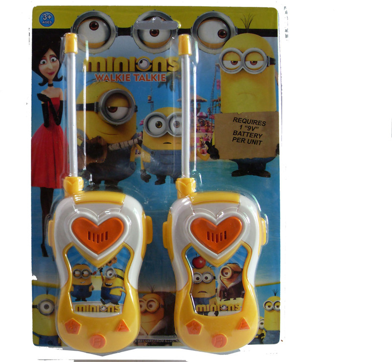 AYAANGLOBALMART MINION WALKIE TALKIE